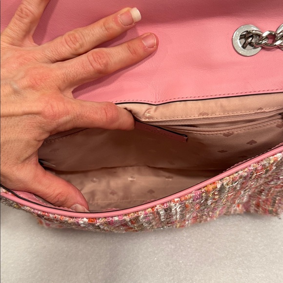 Kate Spade briar lane tweed emerlyn shoulder crossbody bag purse - Picture 9 of 12